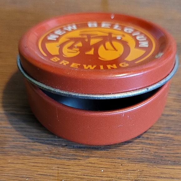 New Belgium Fat Tire Small Container for Tire Patch Repair Kit or Your Stash - Picture 3 of 7
